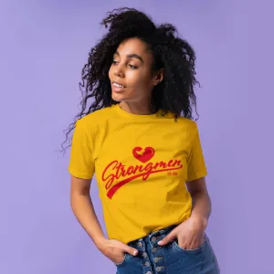 Women's Limited Edition StrongMen Retro Script T-shirt